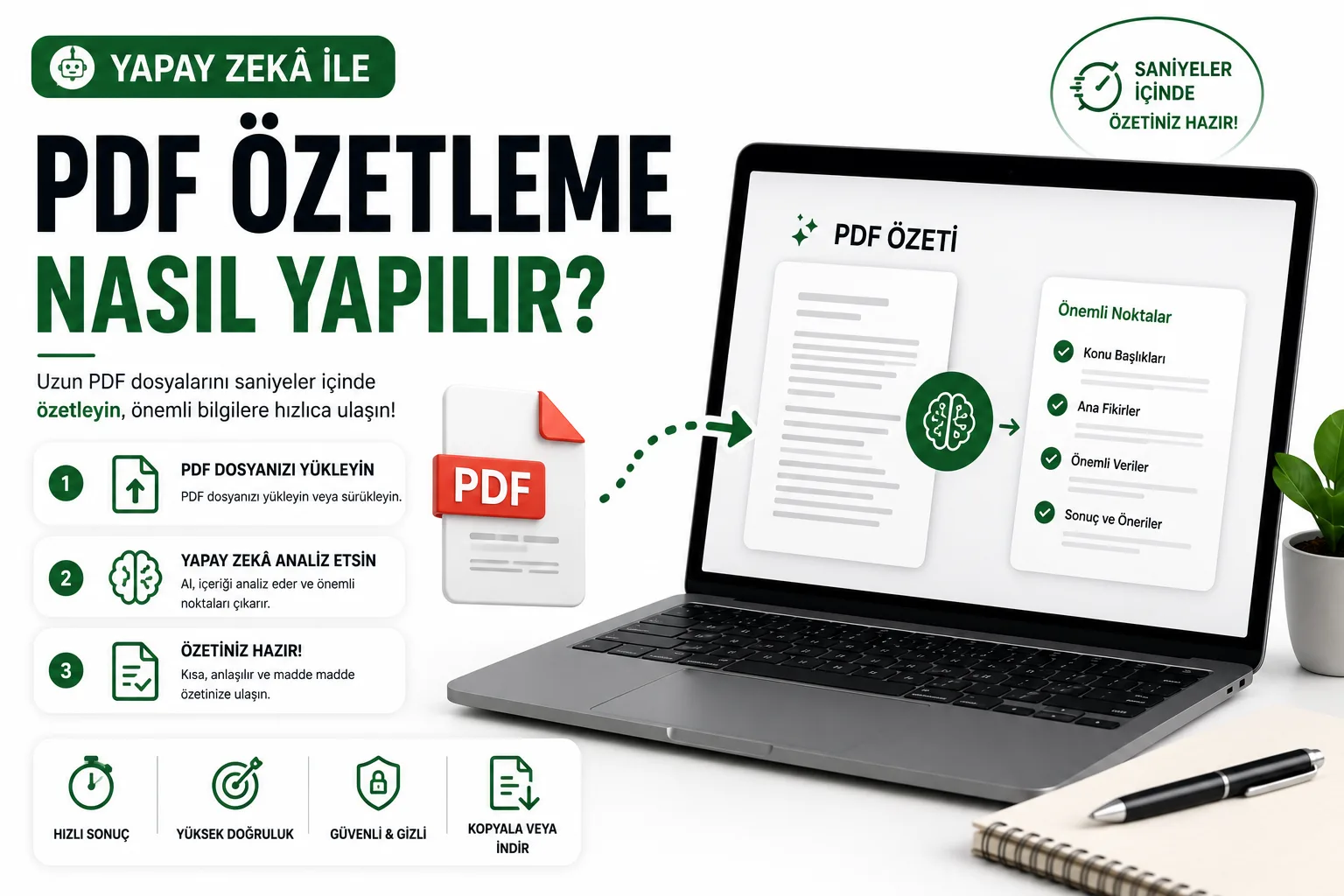Yapay Zekâ ile PDF Özetleme Nasıl Yapılır?