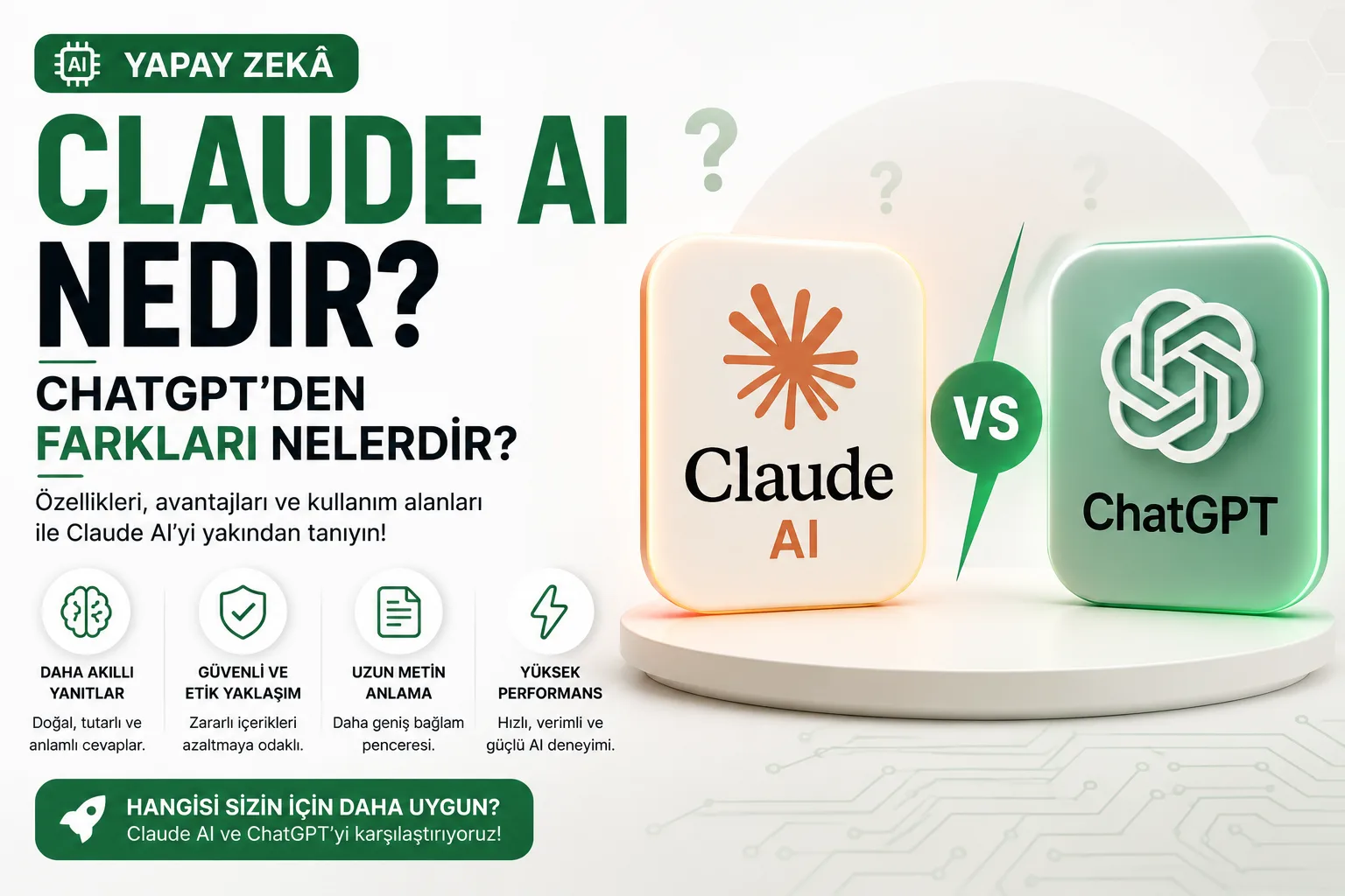 Claude AI Nedir? ChatGPT'den Farkları Nelerdir?