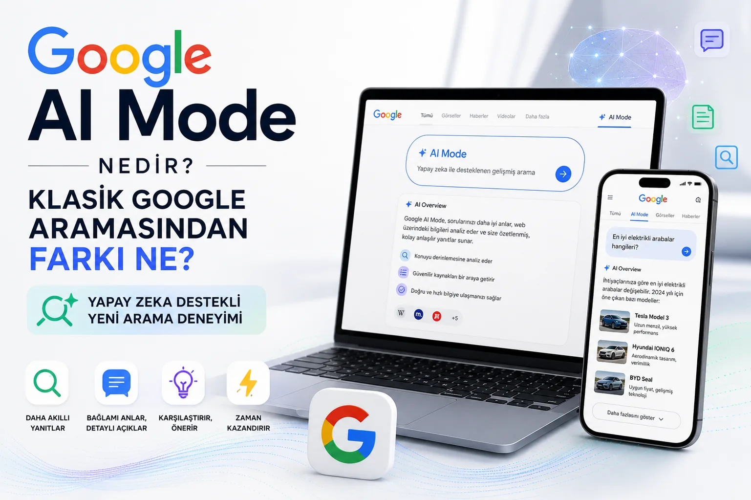 Google AI Mode Nedir? Klasik Google Aramasından Farkı Ne?